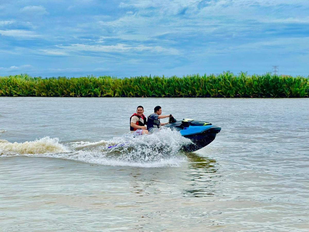 Kampot River Bungalow Hotel Bagian luar foto